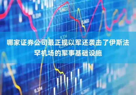 哪家证券公司最正规以军还袭击了伊斯法罕机场的军事基础设施